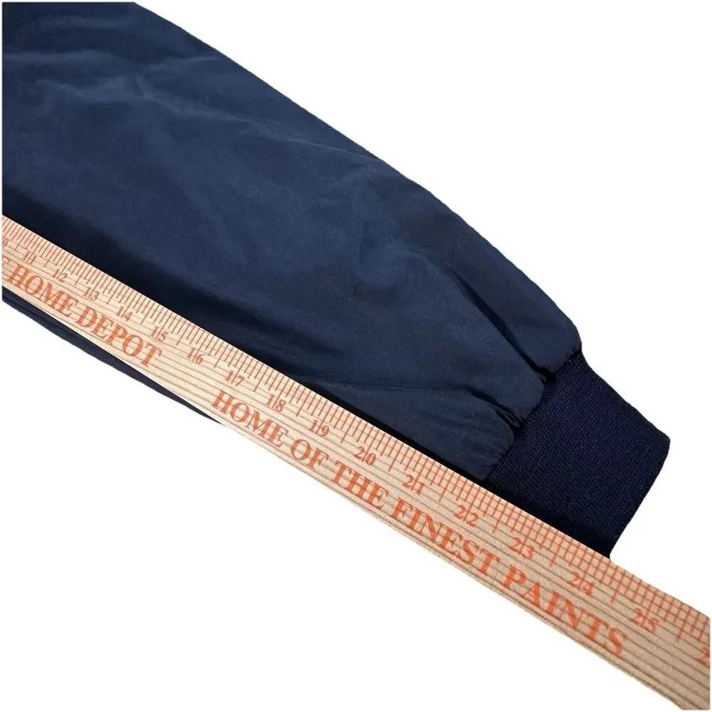 Weatherproof Men Microfiber Golf Jacket 3XLT Navy Blue Dad Everyday Grandpacore